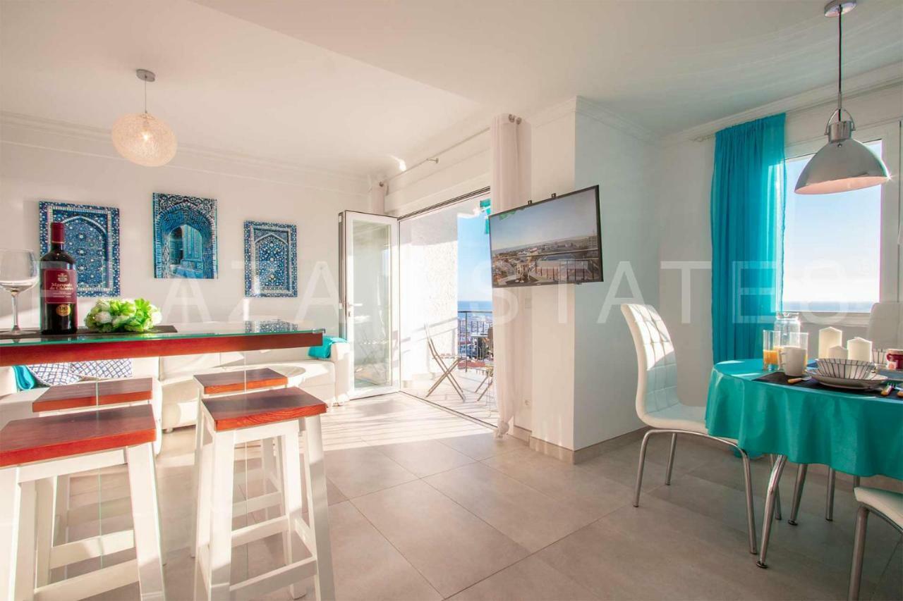 Appartamento Spectacular Sea Views From Solana 5 Street, Nerja Esterno foto